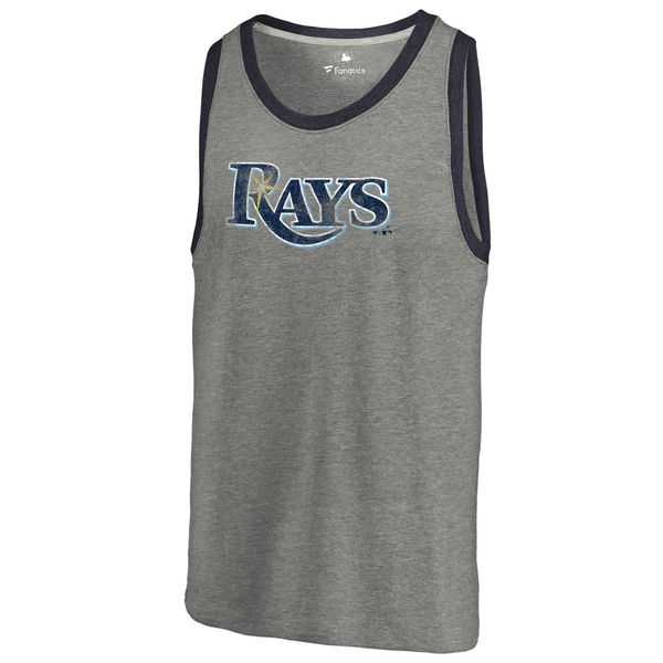 Tampa Bay Rays Distressed Team Tank Top - Ash,We sell and wholesale Tampa Bay Rays Distressed Team Tank Top - Ash on line form chian!